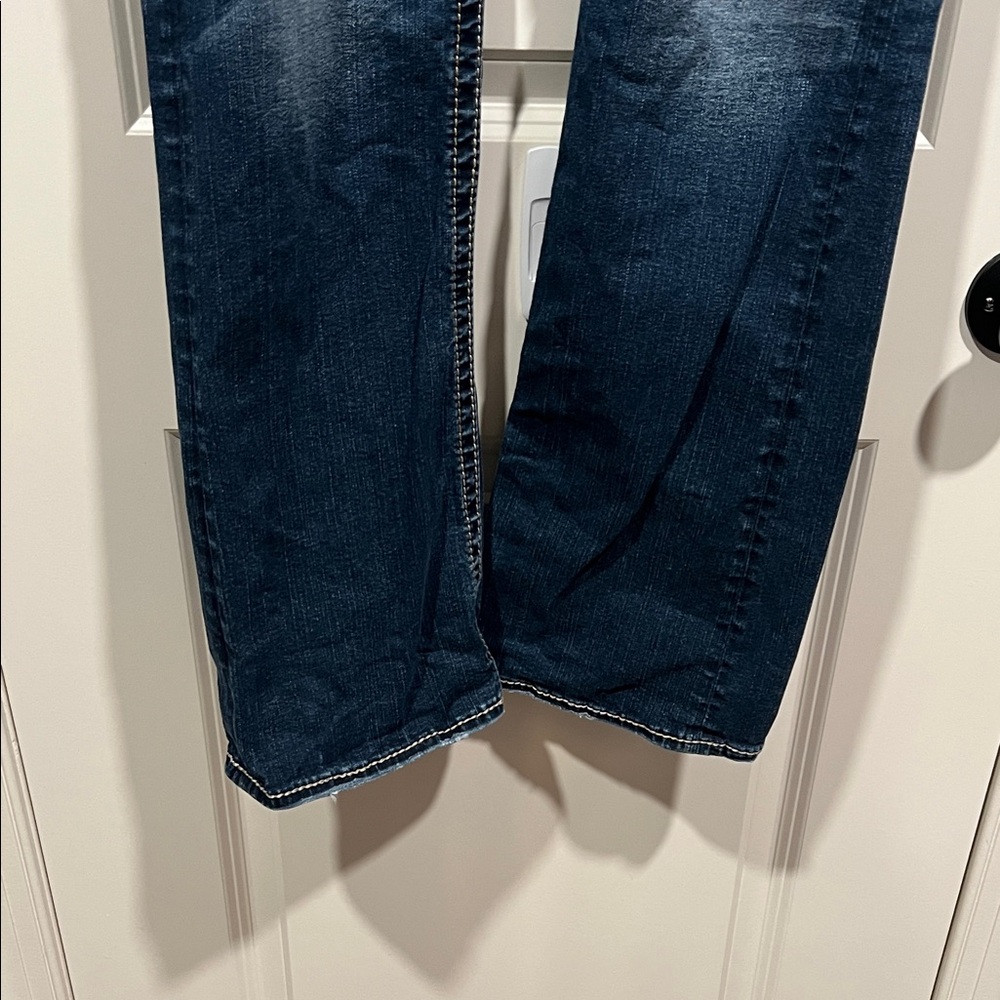 Silver Women's Boot Cut Jeans - Picture 3 of 9